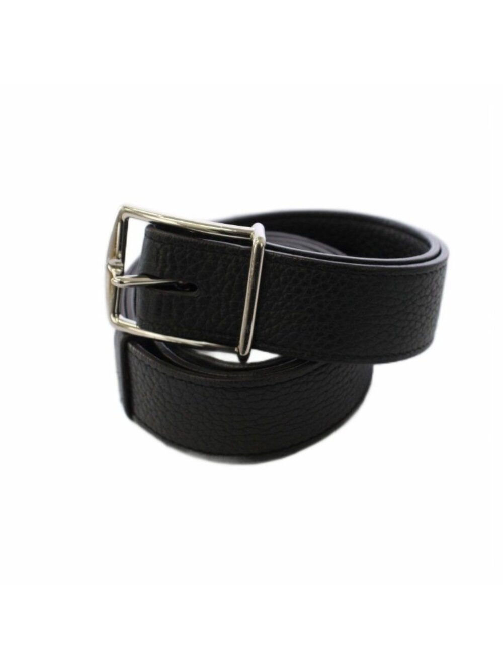 Hermes Leather Belt Black